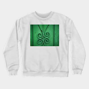 TWISTED STEEL in VIVID GREEN Crewneck Sweatshirt